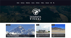 Desktop Screenshot of geografiavisual.com.br