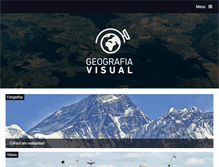 Tablet Screenshot of geografiavisual.com.br